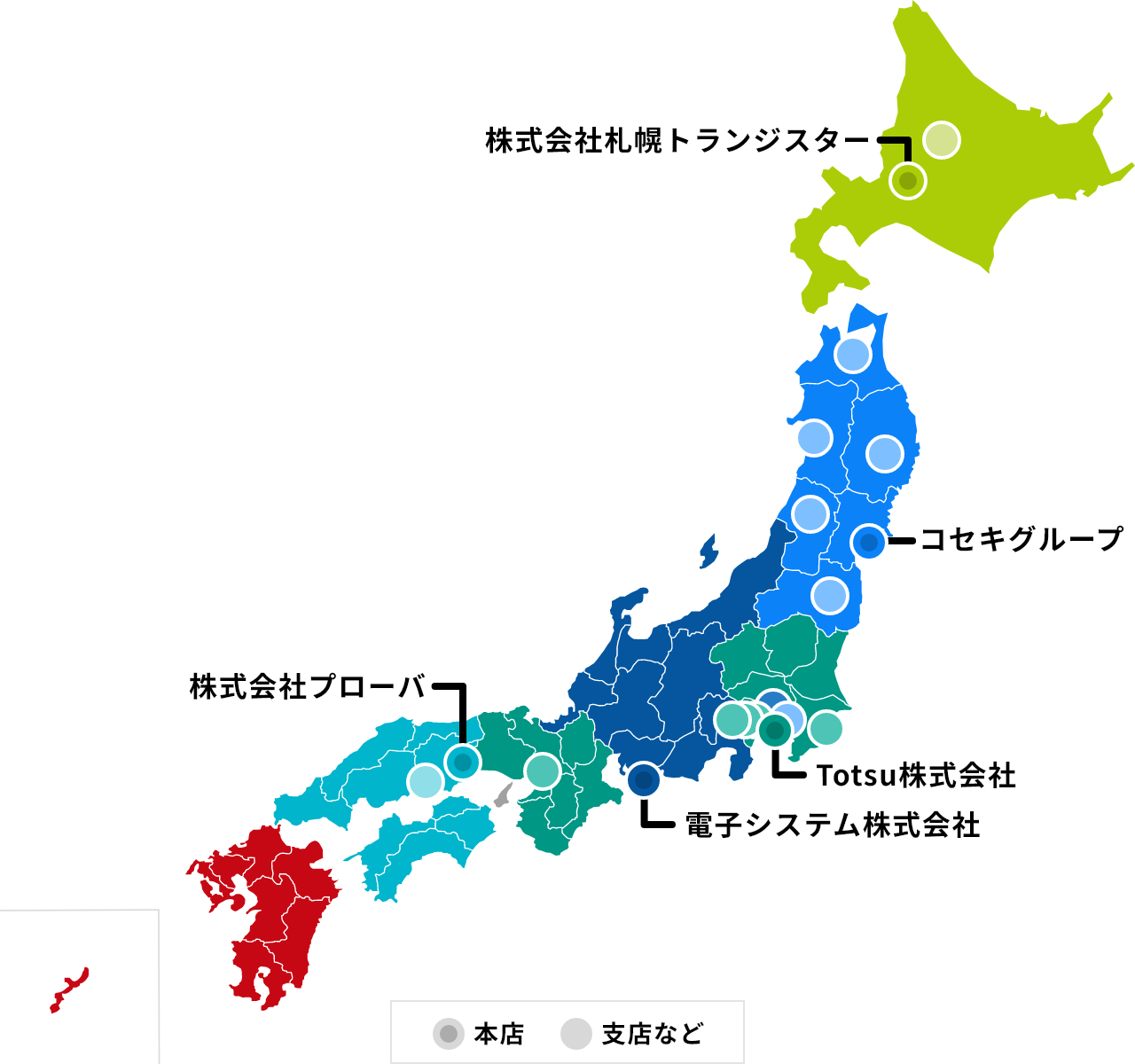 日本地図