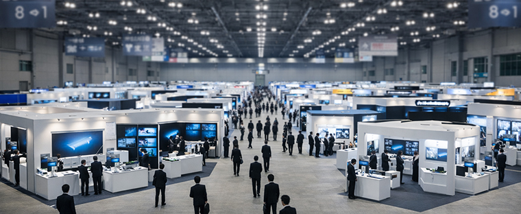 展示会の写真